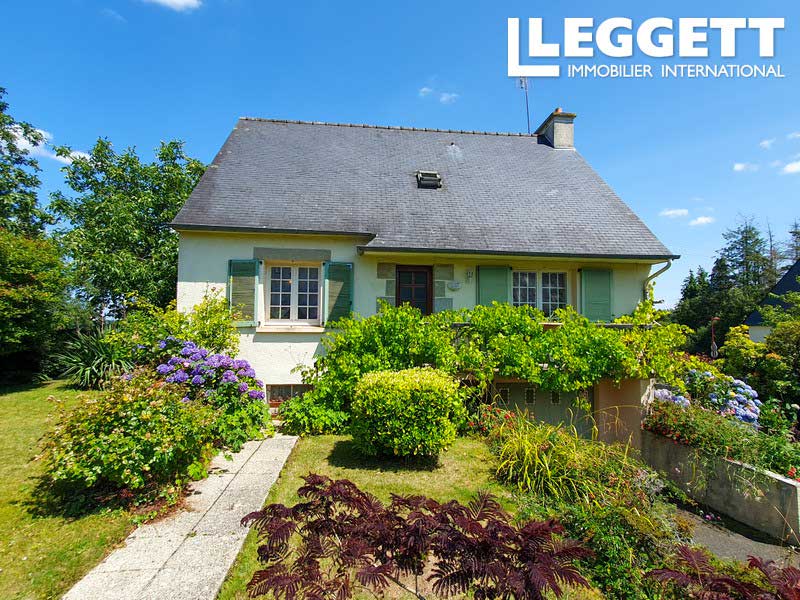 Detached NeoBreton house, 3/4 bedroom with mature garden and garage